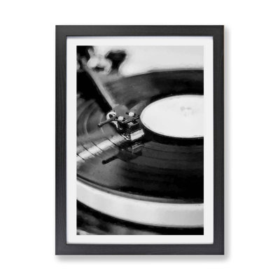 'Vinyl Record Player' - Picture Frame Photograph Print on Paper