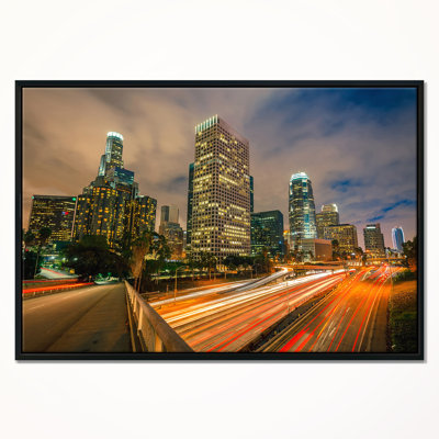 " Los Angeles Skyline Night "