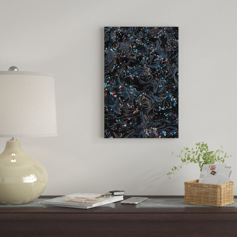 « online » par danny fabrice, reproduction d’impression sur toile tendue, H 18 po x l 12 po x P 1,5 po, Toile tendue