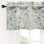 Cantonnière sur mesure 50 po gris / blanc / turquoise Hutchcraft-513316280-484387590-484387589
