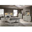 Mobilier de chambre à coucher de style campagne moderne avec commode carrée 1Pc