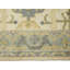 Tapis crème crème à motif oriental Oushak 3 x 6