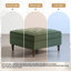 31.98cm Wide Tufted Rectangle Solid Colour Ottoman with Storage-2127846535