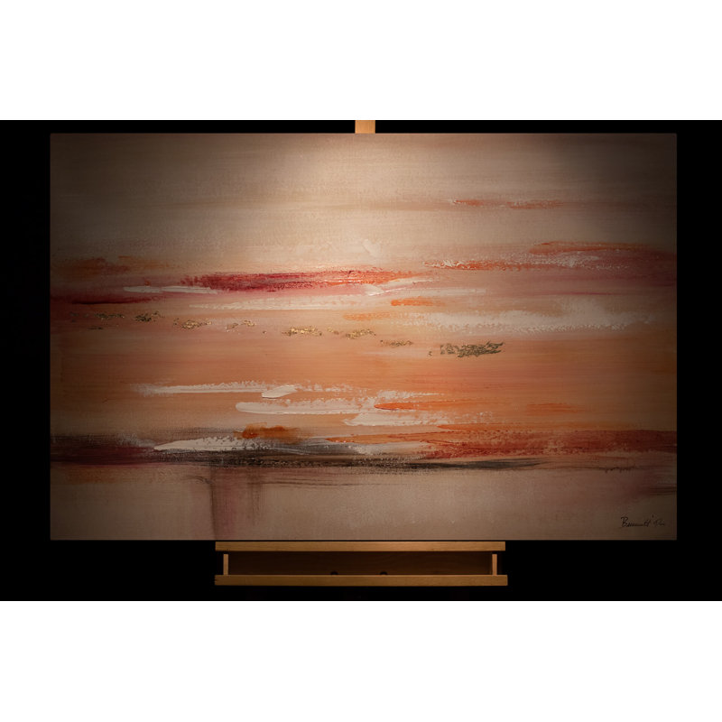 Rosewater Tides Hand Painted Acrylic Painting