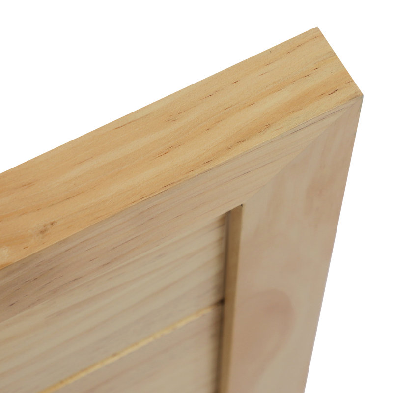 35.4X35.4” Wood Partition Door, Beige