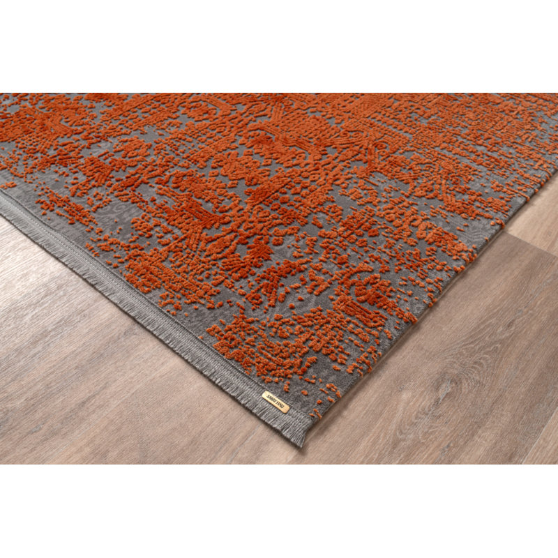 Tapis rectangulaire en coton Stefane, Rectangle 4 pi x 6 pi 3 po