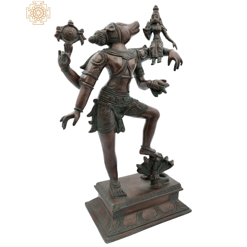 Varaha Avatara de Vishnu avec Bhudevi