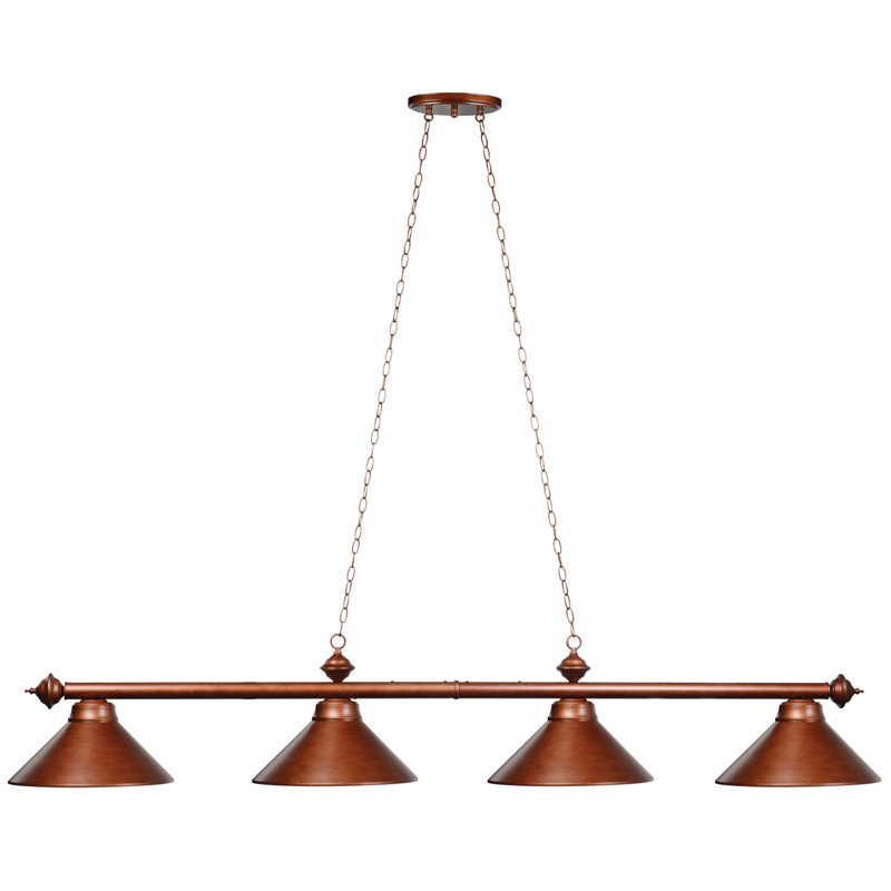 4 LT - CUIR CLAIR BILLARD, English Tudor, 78" H x 14" W