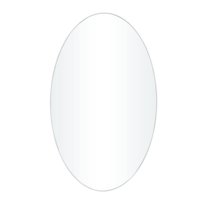 Speci Solid Wood Framed Mirror, White