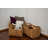 Seagrass 3 Piece Wicker Basket Set