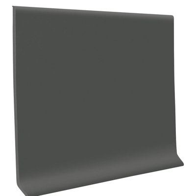 Vinyle: base murale amande de 0,08 po d'épaisseur x 48 po de largeur x 4 po de longueur
