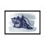Brushed Midnight Blue Seashell by Bluebird Barn - Print on Canvas-66403194-66403195