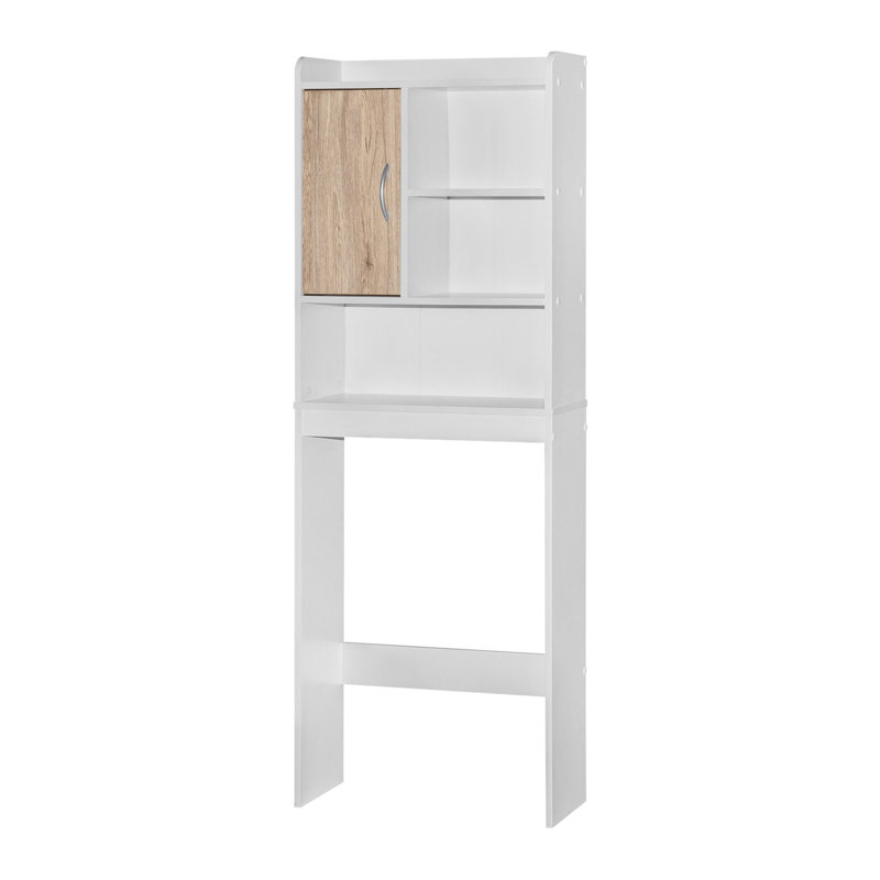 Armoire de rangement Caruso Ace, Blanc/naturel