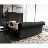 Yearsley Upholstered Sleigh Bed
