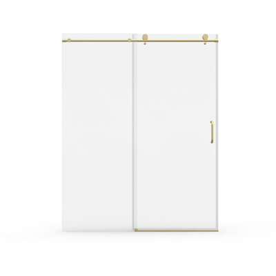 Porte de douche coulissante simple