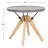 Kyla Concrete Top End Table