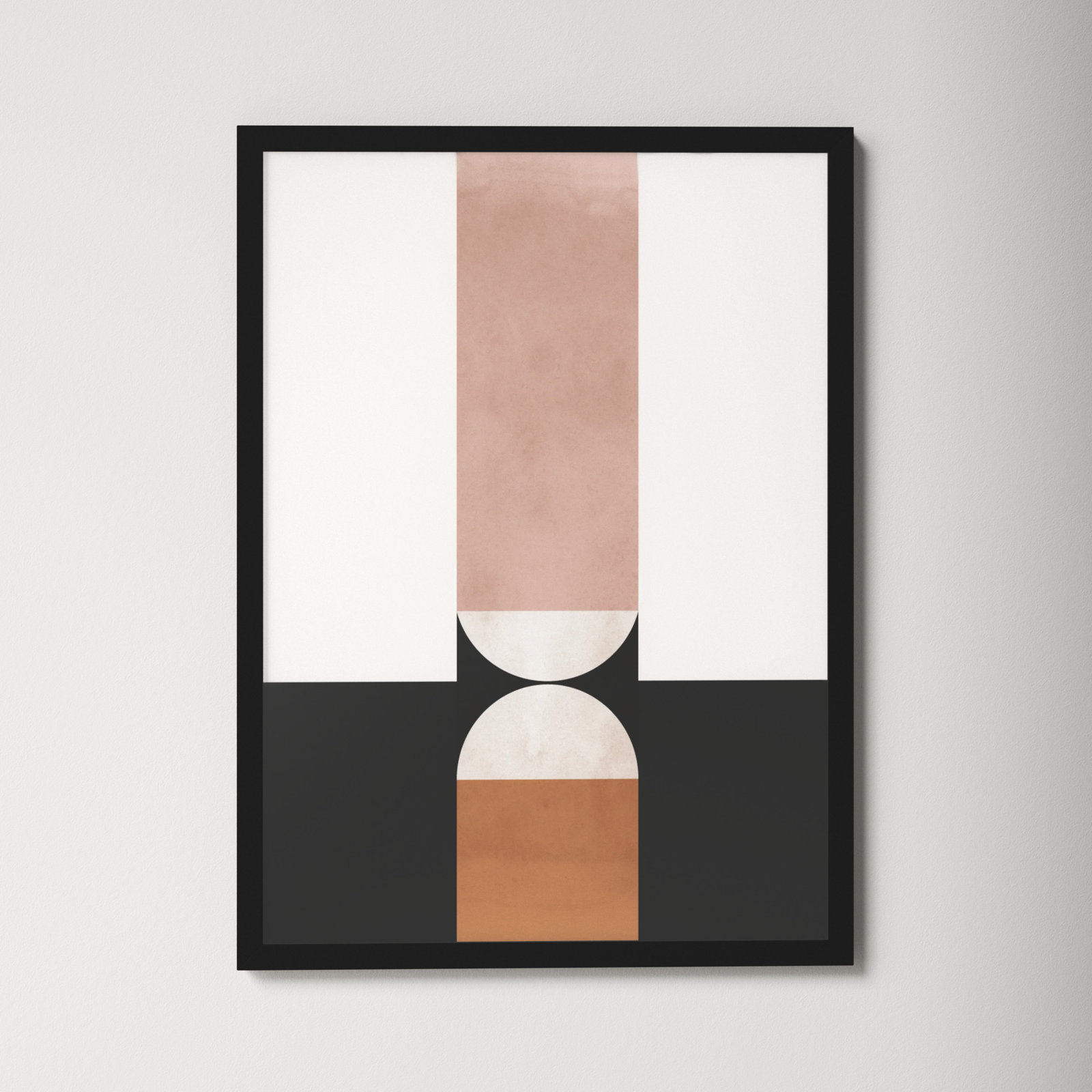 Venice 2 by Alexander Ginzburg, Black, 26.25" H x 19.25" W x 0.88" D