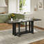 Table de salle à manger extensible Rustic-1790716867