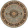 Belliere Medallion Kashan Light Blue Traditional Rug