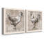 Farm Farm - ensemble de 2 peintures sur toile encadrées-1526352961-1526352989