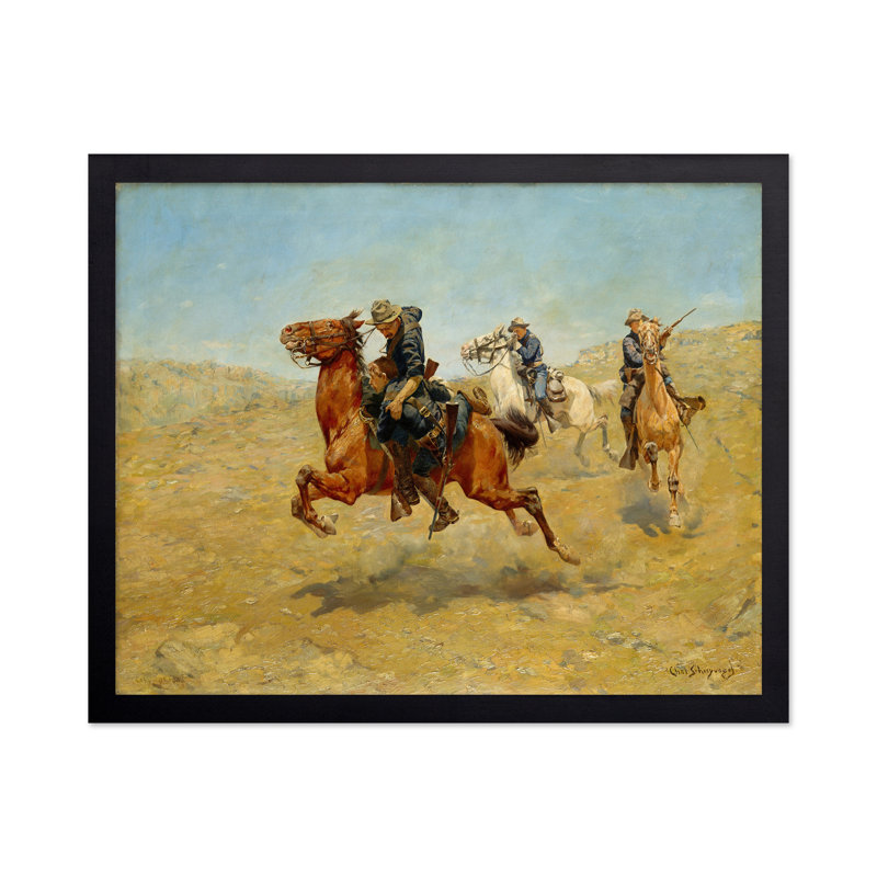 Charles Schreyvogel - My Bunkie, Unframed, Poster, 18"H x 24"W