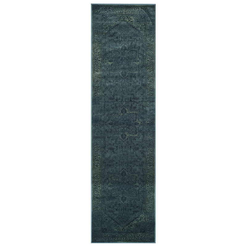 Oaklyn Oriental Hand Woven Area Rug, Runner 66 x 244 cm