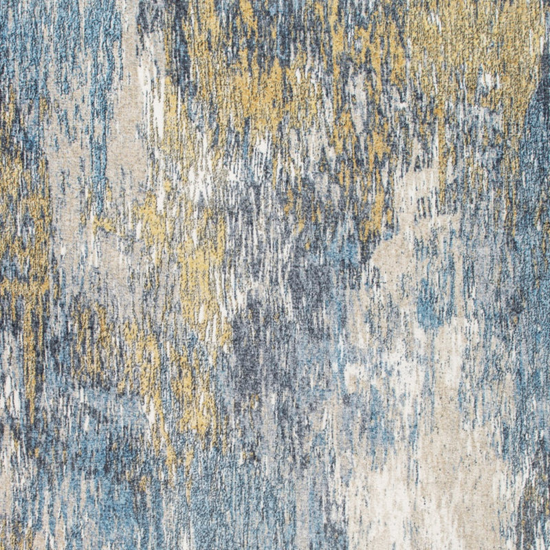 Abstract Indoor Rug, Rectangle 6' x 9'