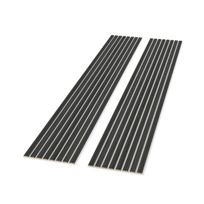 106" x 12.6" Acoustic Wood Wall Paneling, Decorative Soundproof Panels for Walls and Ceilings, 3D Slat Wood Wall Panels