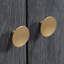 Armoire de chambre à coucher rétro avec tiroir, finition bleue-282831651