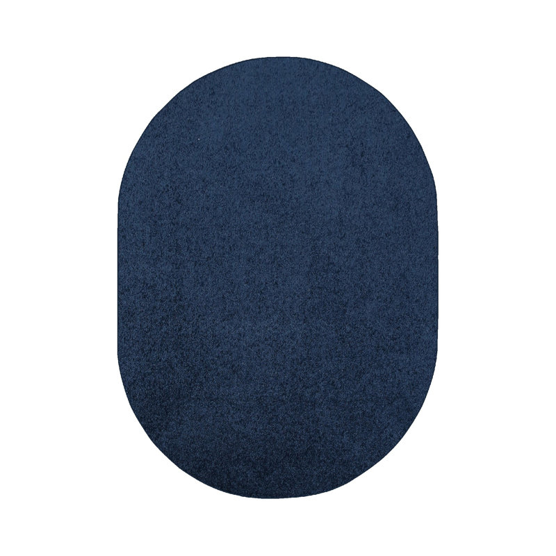 Tapis d'intérieur sur mesure Furnish My Place - 6 pi X 12 pi Marine, Ovale 8 pi x 10 pi