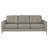Solera Leather Sofa & Chair Set, Ivory