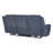 Gia 87.8'' Square Arms Power Reclining Sofa with USB Port-101370426
