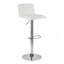 Tabouret de bar réglable en métal chromé et similicuir - ensemble de 2-1266978540-1266978528
