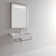 WS Bath Collections Cento 17.7'' White Ceramic Rectangular Bathroom Sink with Overflow