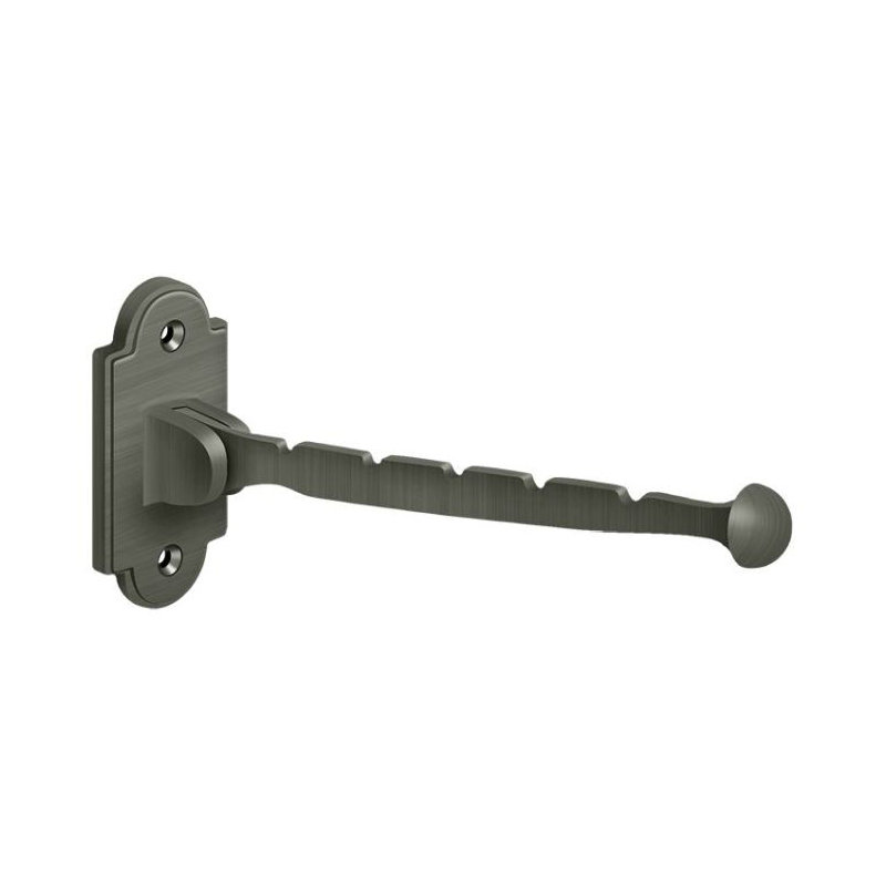 Valet Wall Hook, Antique Nickel