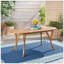 Table de salle à manger en bois d'acacia 70 "-1441259931
