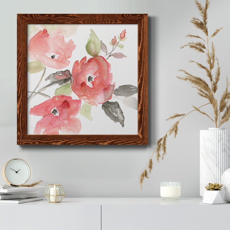 Spectrum NYC - Peinture sur toile encadrée, Érable encadré, H 27,5 po x l 27,5 po x P 1,5 po