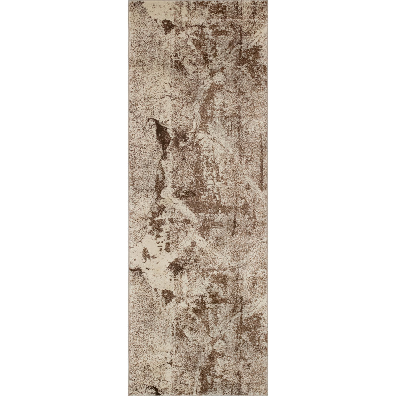 Kelson Abstract Indoor Rug, Runner 2'7" x 8'