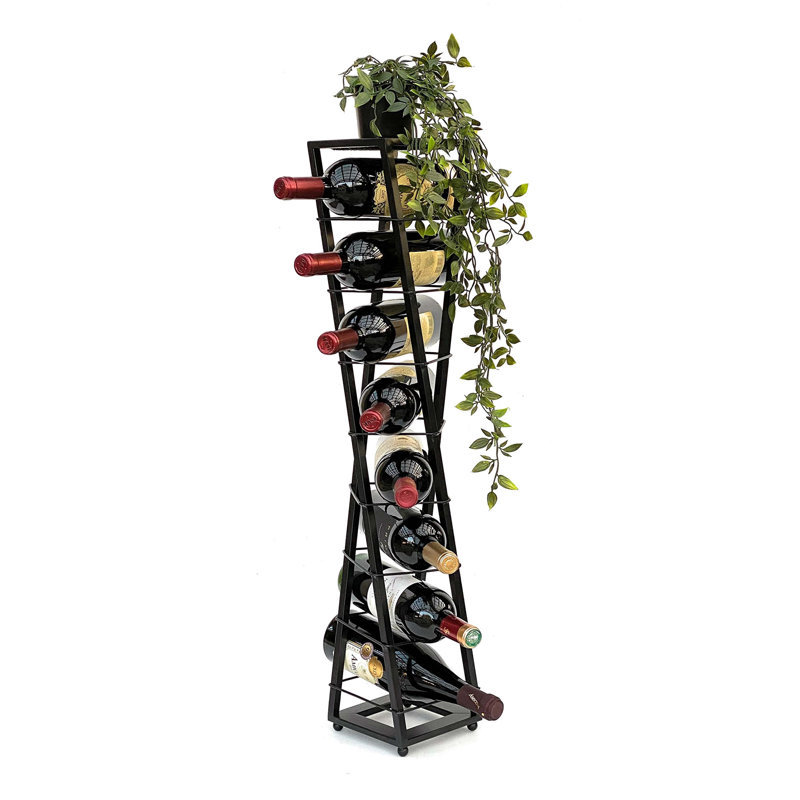 Chonie Wine Bottle Rack Black