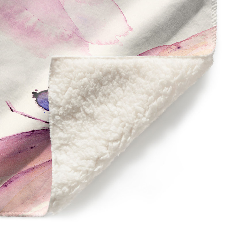  Couverture douce en sherpa, 51 po x 60 po