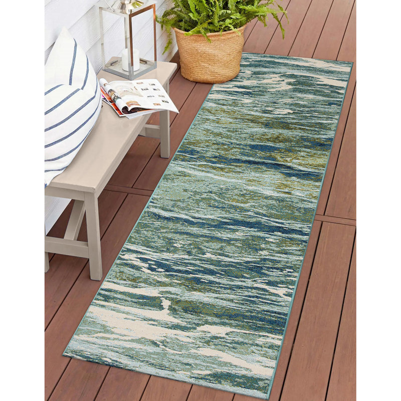 Kincaid Caribe Indoor/Outdoor Area Rug, Runner 1'11" x 7'6"