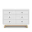 Lit de bébé convertible 5-en-1 Santorini, commode 6 tiroirs Santorini et fauteuil inclinable électrique Santa Monica-101096373