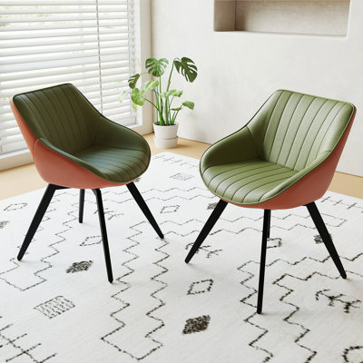 Ensemble polyvalent de chaises de salle à manger élégantes pour divers environnements