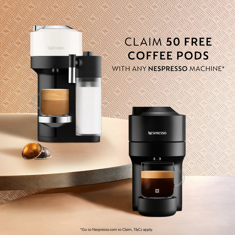 Nespresso Vertuo Next Coffee Machine by Magimix, Dark Grey