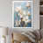 White Single Picture Framed