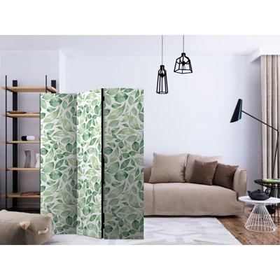 Gypsie 135cm W x 172cm H 3 - Panel Solid Wood Folding Room Divider
