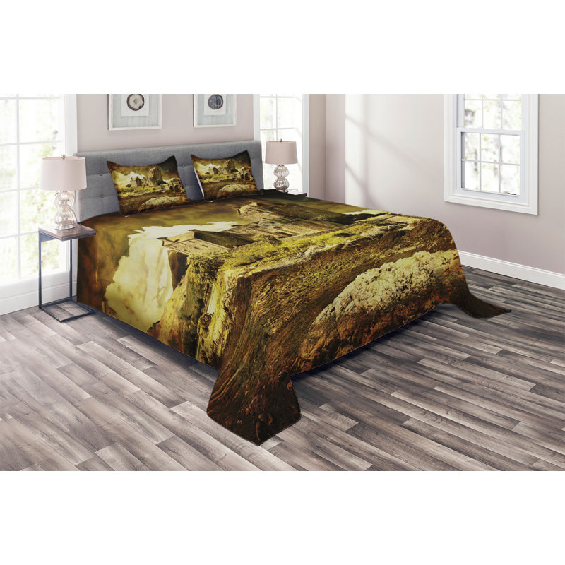 Farmhouse / Country Polyester Coverlet
