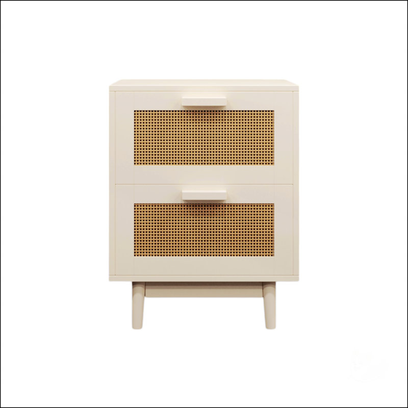 Rattan Nightstand