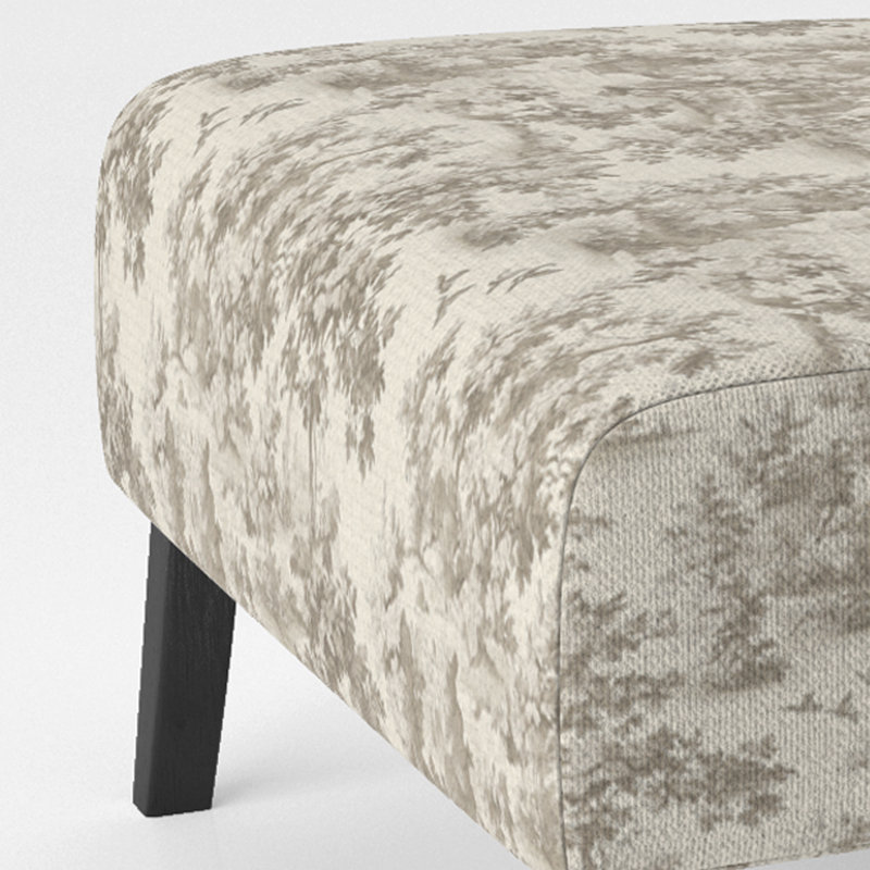 Fauteuil de chambre French Country, Pantoufle sans accoudoirs