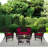 Cecilton 4 Piece Rattan Sofa Seating Group -27165456-23609058